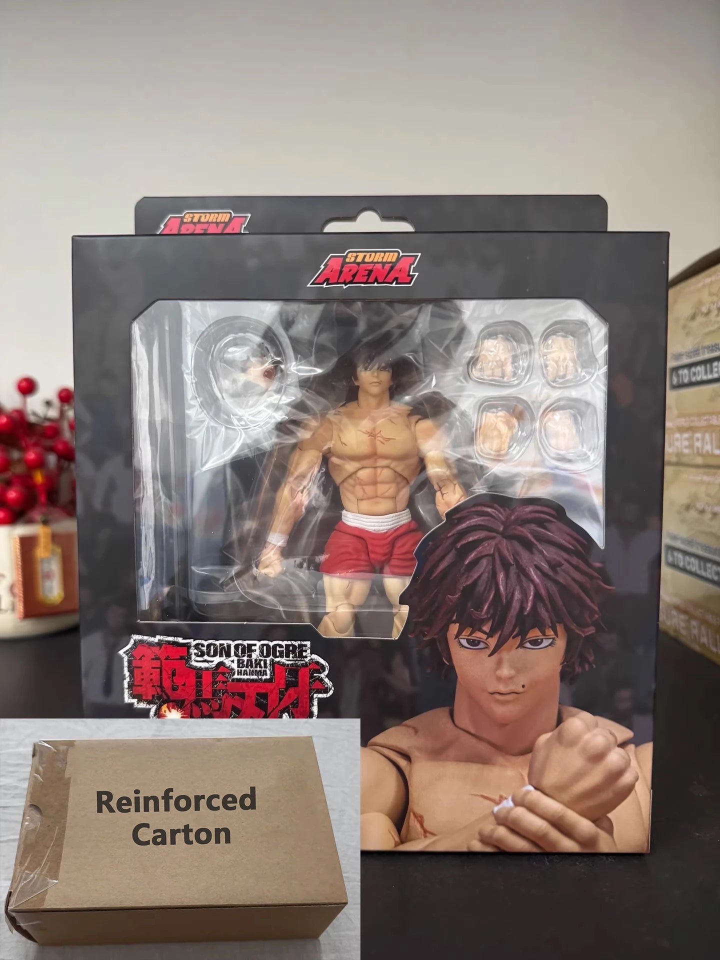 In Stock Storm Toys Arena Kaoru Hanayama 6 inches Hanma Yujiro Hanma 1/12 PVC Anime Figures Model Toys BAKI boy ST Small size