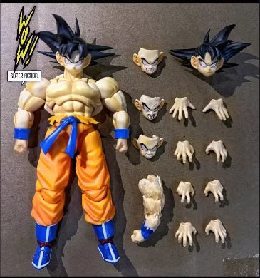 Wow Studio Dragon Ball Z Son Goku Vegeta Actionfiguren – Legendäre Super-Saiyajin-Anime-Figur, Modellspielzeug, Geschenke für Sammler