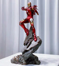 Iron Man MK7 Full Body Statue Glowing Collectible GK Model Birthday Gift For Friends Avengers Alliance Action Figure Toy