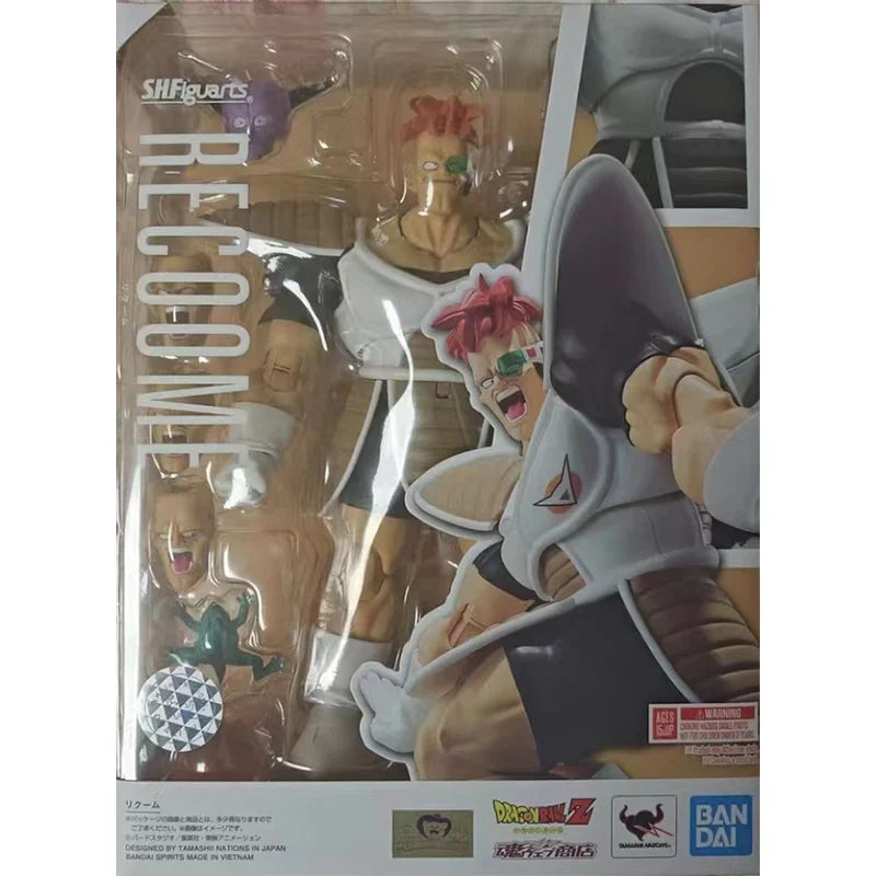 100% Original BANDAI S.H.Figuarts Dragon Ball Z Recoome In Stock Anime Action Collection Figures Model Toys
