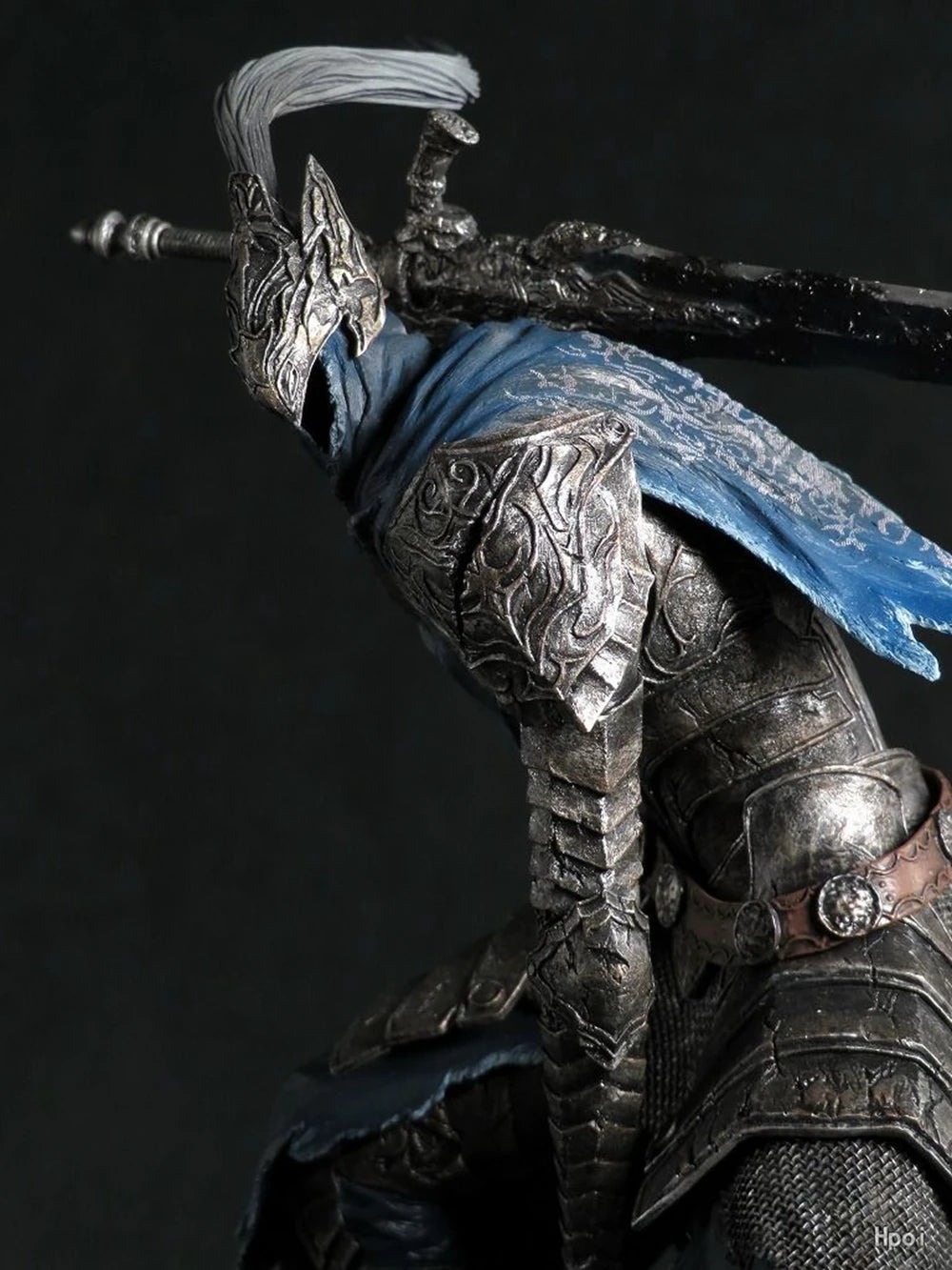 14CM Anime Game Dark Souls Kishi Artorias Figure Dark Souls Sculpt Collection Standing Model Toy Gift Aciton Figure