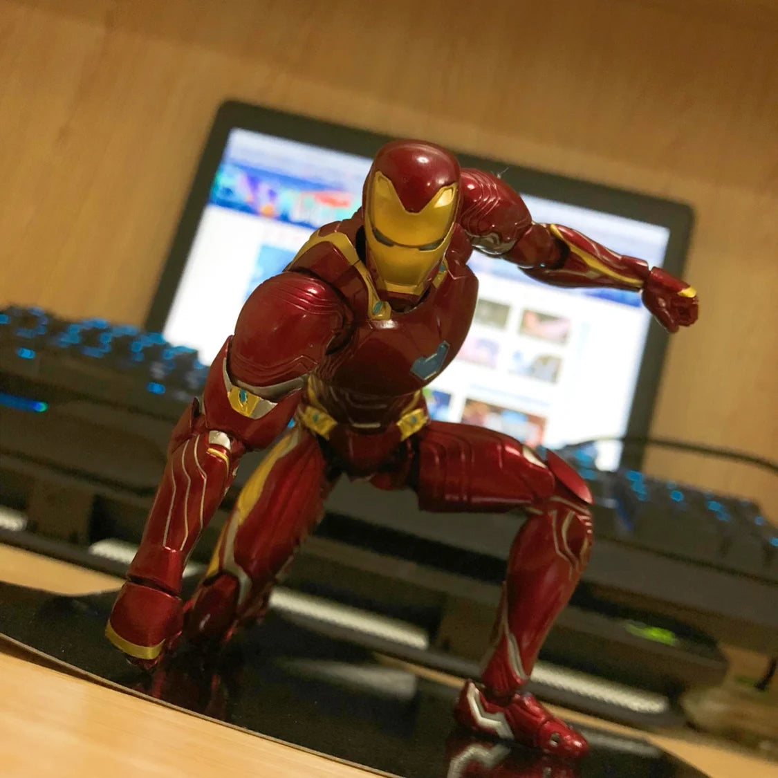 Ironman MK50 in Avengers Infinity War BJD Action Figures Toys for Christmas Birthday Gift