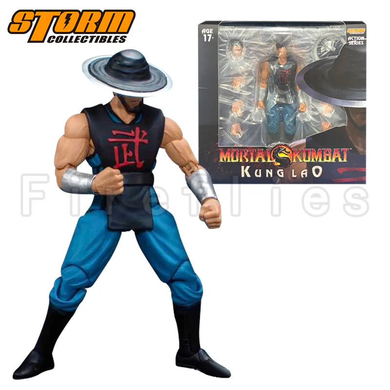 1/12 Storm Toys Collectibles Action Figure Mortal Kombat 2 VS Series Kung Lao Anime Model For Gift Free Shipping