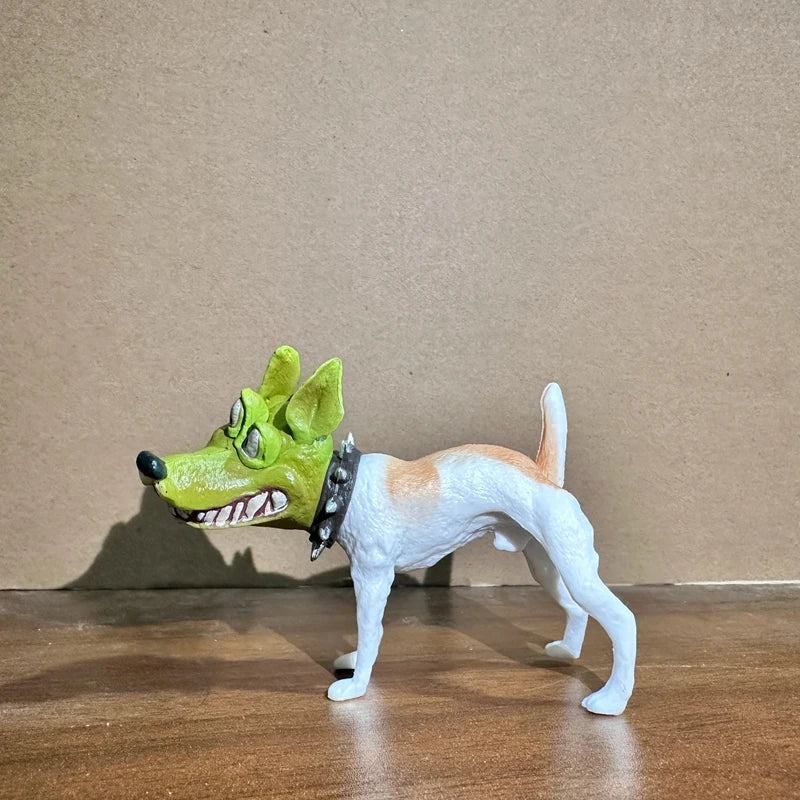 The Mask Dog Action Figures Statue Anime Figure Collection 7cm PVC Model Figurine Desktop Decor Toys Ornaments Children Gifts