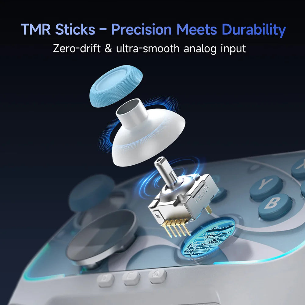 EASYSMX S10 Wireless Gamepad Gaming Controller for Switch, PC, Phone, Steam