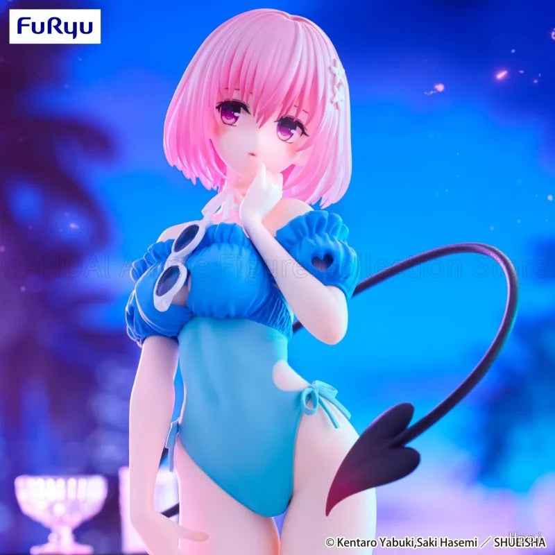 Original FuRyu Trio-Try-iT Figure To Love-Ru Darkness Momo Belia Deviluke Model Toys Gifts Collection