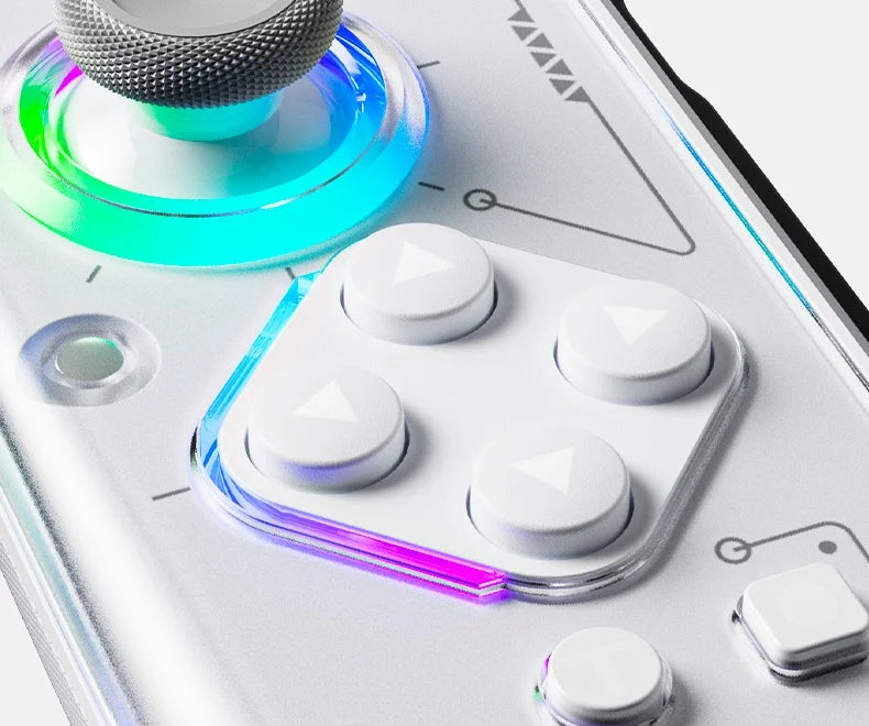 Aolion J20 Wireless Knight Gamepad für links und rechts, RGB-Bewegungssensor, Hall-Joystick für Nintendo Switch 1/2, Controller-Zubehör 