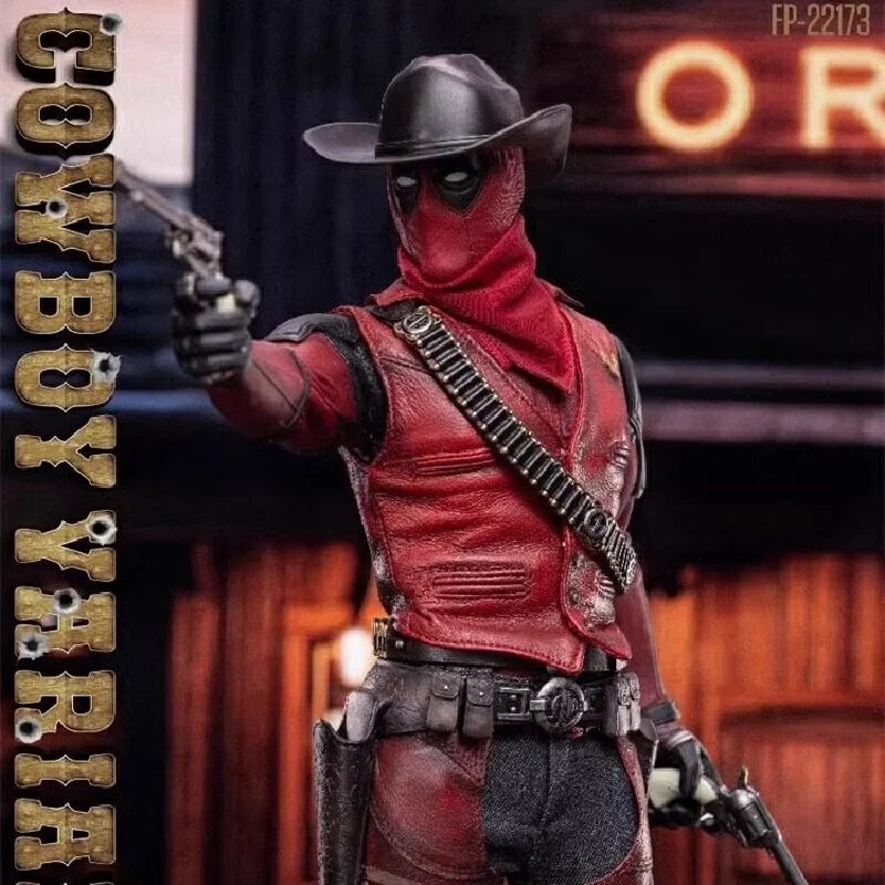 Flashpoint Studio 1/6 Scale Cowboy Variant Deadpool Action Figure FP-22173 Collectible Movie Character Model For Hobby Collector