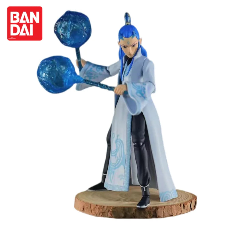 In Stock Original Bandai S H Figuarts Nezha Anime Merchandise Action Figure 100% Genuine Figurine Model Ornaments