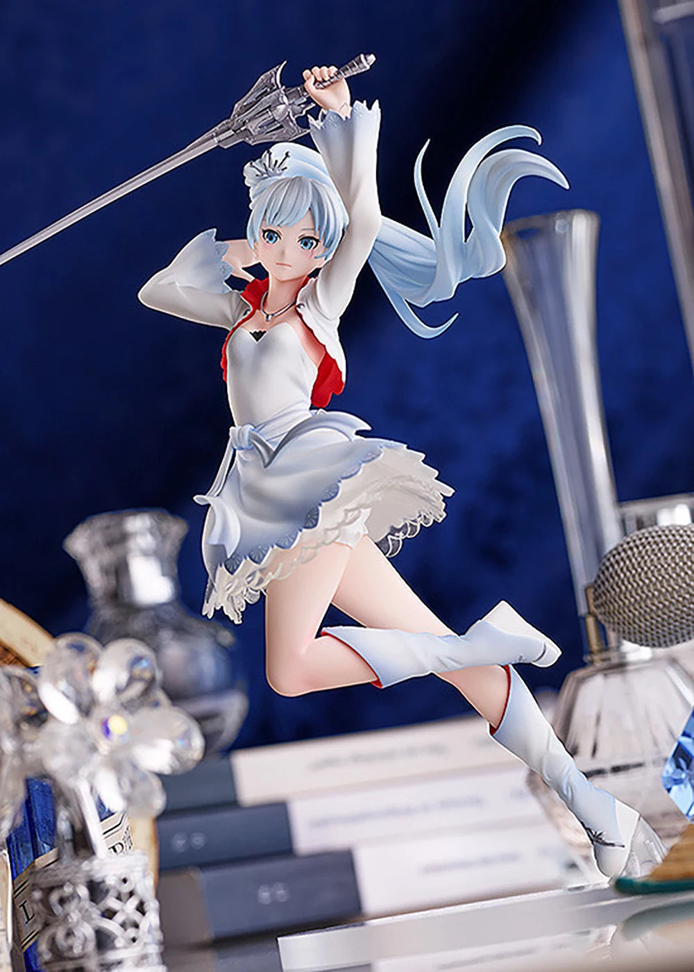 100% Original in Stock Good Smile Company Pop Up Parade RWBY Weiss Schnee  Anime Figure Collection Series Model Toys Garage Kit