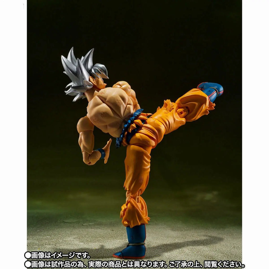[Available] Bandai S.H.Figuarts Shf Son Goku Ultra Instinct Taro Toyota Edition Action Figure Toy Model Gift