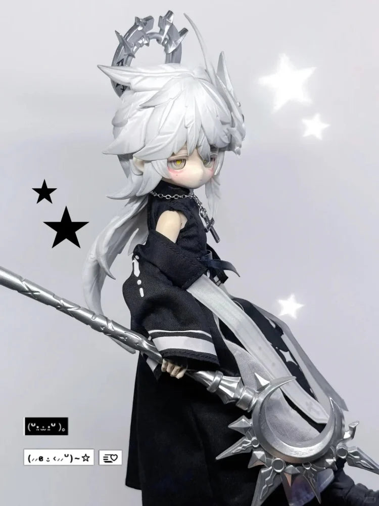Mjd Lunar Lore Series Inedible Blind Box 1/8 Scale Articulated Action Figure Collectible Desktop Toy With Movable Joints Gift