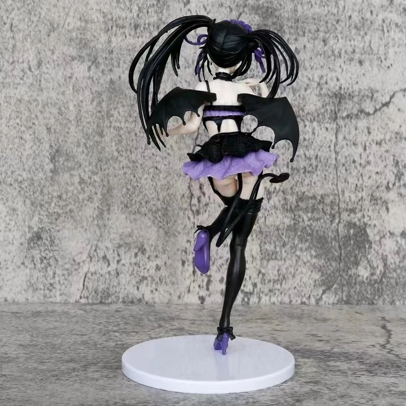 Classic Kurumi Tokisaki Figure Coreful DATE A LIVE IV Anime Figure Purple Devil Action Figure 21cm Model Collection Adult Gifts