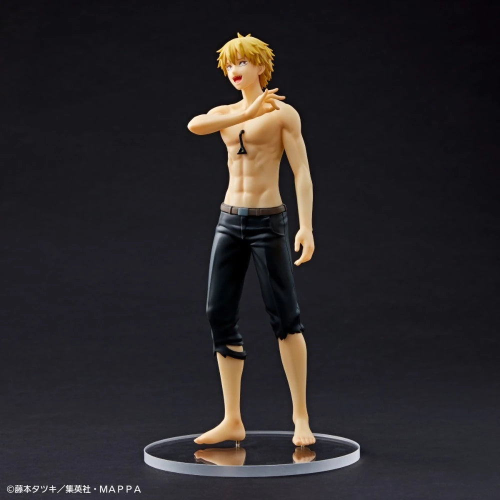 In Stock Taito Original Genuine Anime Chainsaw Man Denji 18cm Collections Model Toys Figure Birthday Gift