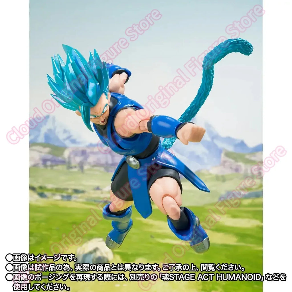 In Stock 100% Original Bandai S.H.Figuarts SHF Dragon Ball Charlotte Pvc 14.5cm Anime Figures Collectible Model Toys