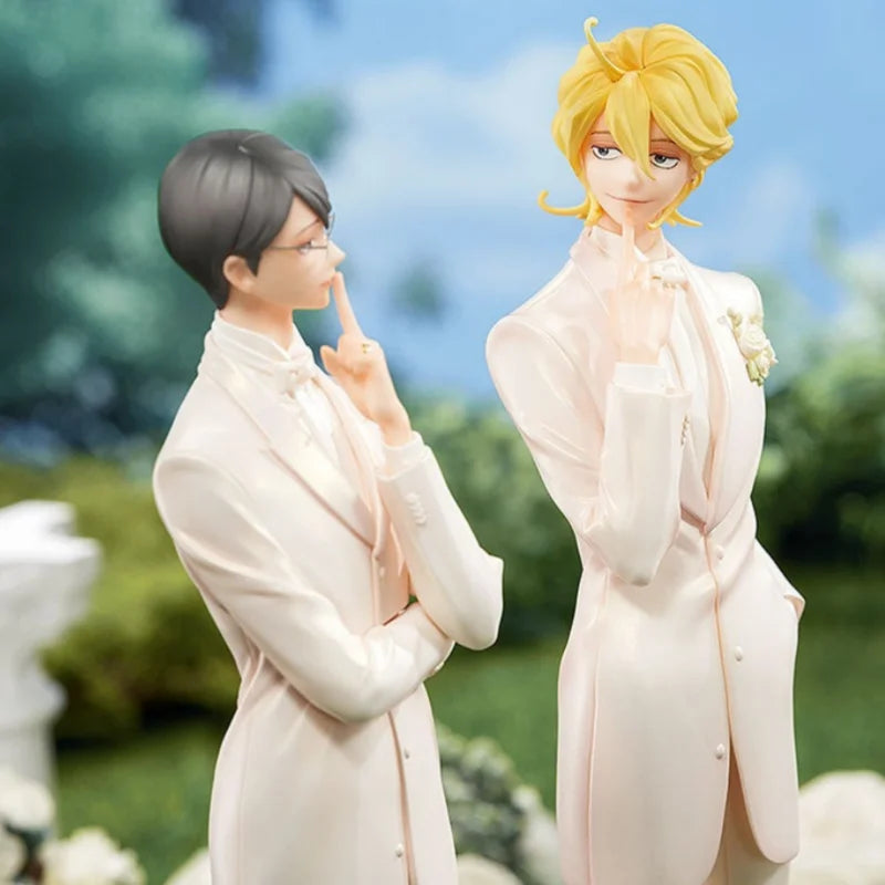 Level Doukyusei Sajou Rihito Kusakabe Hikaru Wedding Suit Anime Action Figures Collectible Model Toys