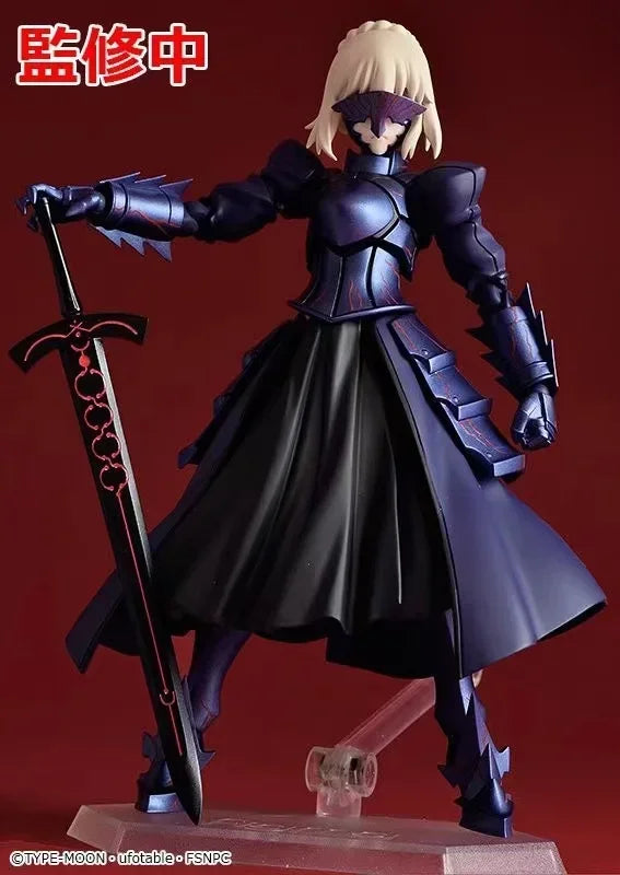 Original Max Factory Figma #432 Fate/Stay Night Heaven's Feel Saber Alter 2.0 Actionfigur PVC Anime-Figur Geschenk