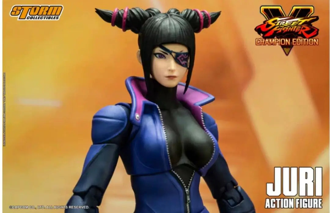 In-stock Storm Toys Street Fighter 5 JURI HAN CPSF24 1/12 Action Figure Model Collectible Gift
