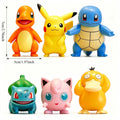 Hot Sale 6PCS Anime Figures Mini Toy Models Charmander Psyduck Cute Collectible Dolls Kids Surprise Gift Exquisite In Stock