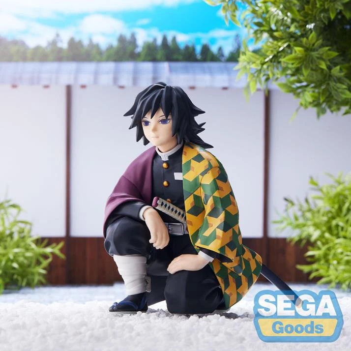 SEGA Demon Slayer Figure, Water Hashira Tomioka Giyuu, Pillar Conference Ver., Infinity Castle Arc, Japanese Stock PVC Statue