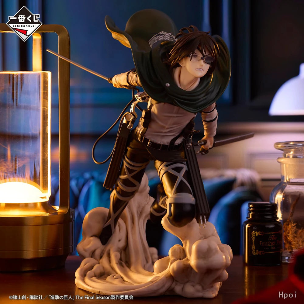 100% Original in Stock BANDAI SPIRITS Ichiban KUJI MEGAIMPACT  Shingeki No Kyojin  Zoe Hans Collection Series Anime Figure