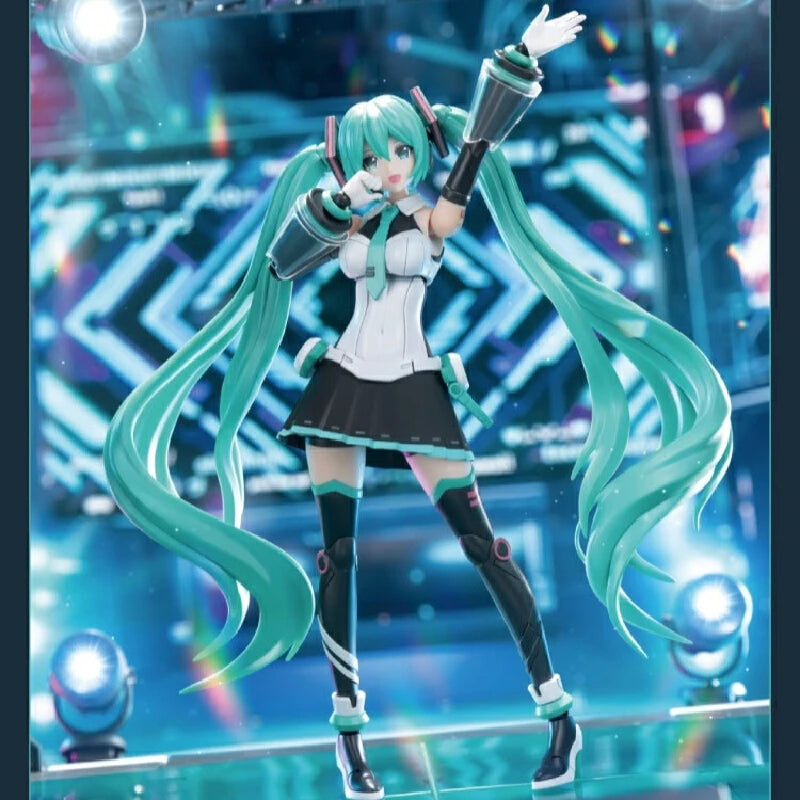 SOSKILL Hatsune Miku Sing for the Future Plastic Model Kit Color-Changing Stage Lights With Bonus Items Collectible Figure