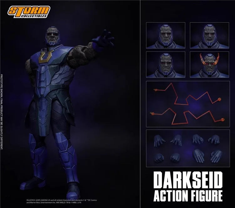 New DCIJ05 Storm Toys 1/12 Soldier Doomsday DARKSEID Bane LOBO ARES 6'' Action Figures Model In Stock For Fans Collection