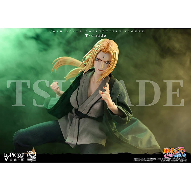 100% In Stock Original Rocket Toys ROC009 Tsunade Naruto Shippuden 1/6 Anime Action Collection Figures Model Toys