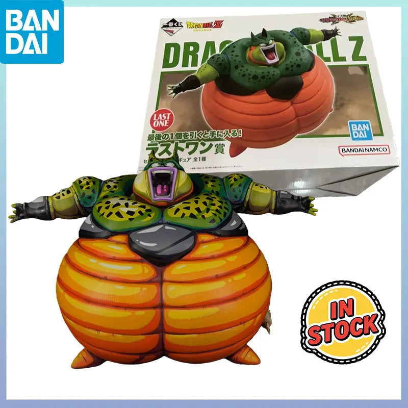 BANDAI Ichiban Kuji Dragon Ball VS Omnibus Cross Semi - Perfect Cell Battle Figurine Assemble Model Kit Model decoration Kawaii