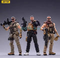 1/18 JOYTOY Mercenary Johnny Kahn Old K Hardcore Cool Play 3.75-inch Soldier Three-person Set SSWW2