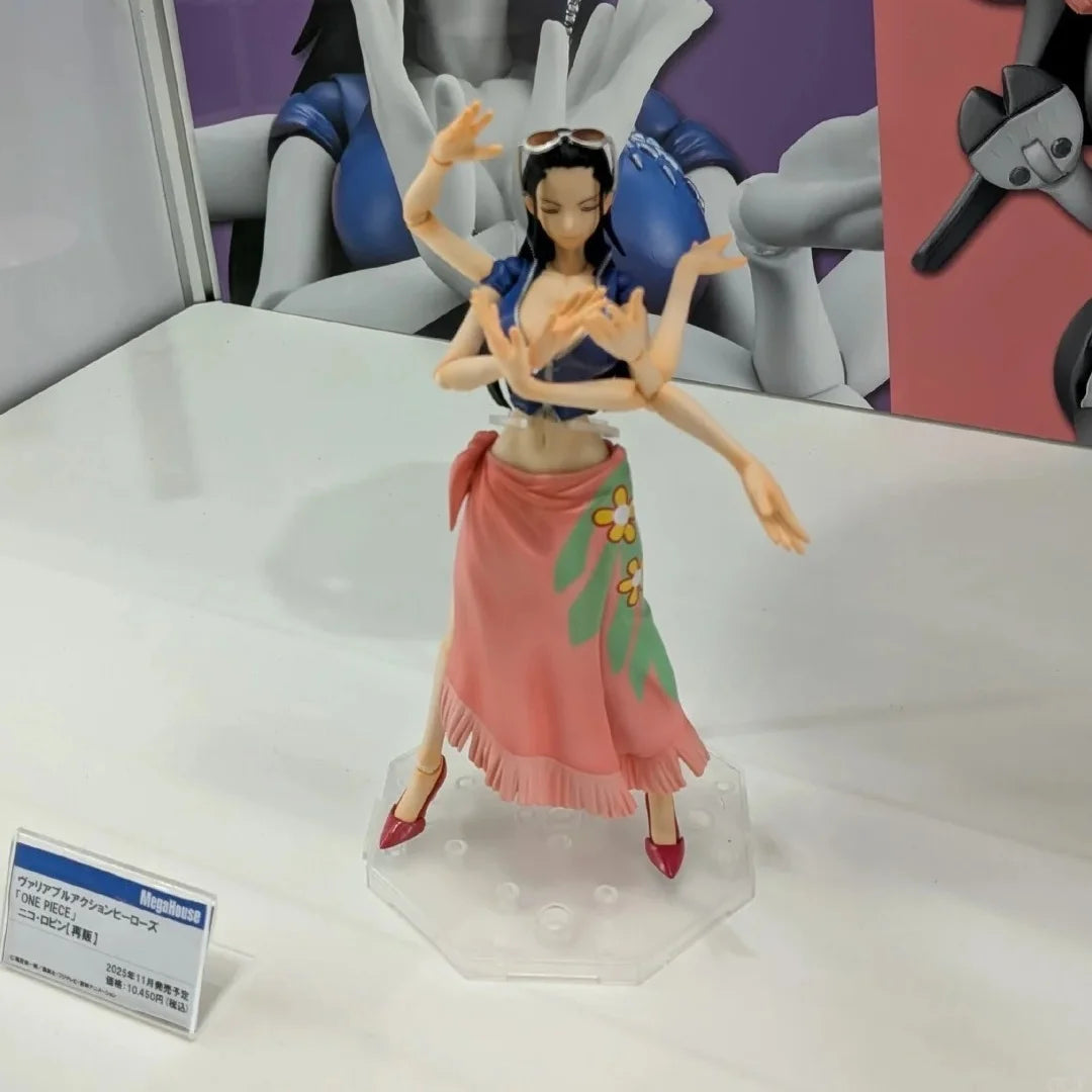 Megahouse Variable Action Heroes One Piece Nico Robin 18cm Collectible Figure - Movable Animation Character Model Toy