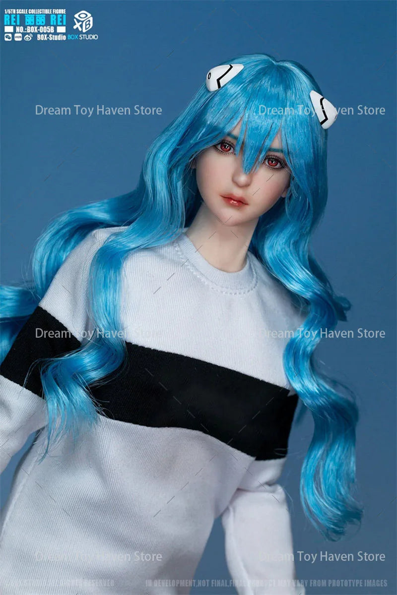 BOX STUDIO BOX-005AB 1/6 Scale Female Rei Classic Anime Female Warrior 12Inch Action Figure Collectible Model Toys