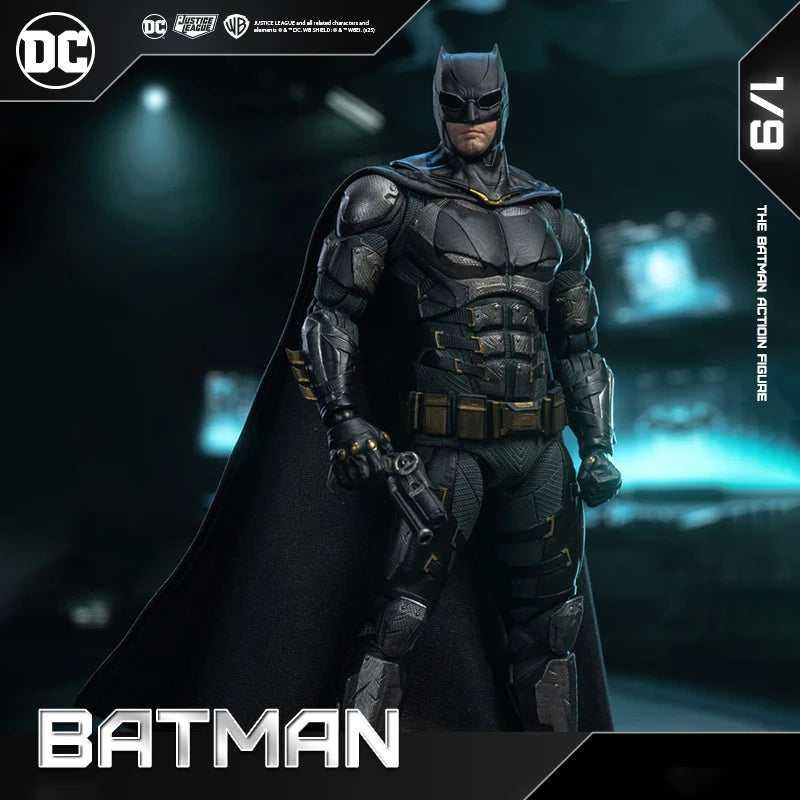In stock Fondjoy Justice League Tactical Batman Action Figure DC Movie Characters Collectible Model PVC Model Boys Birthday Gift