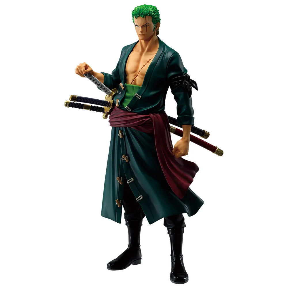 Instock Authentic Brand New Unopened Bandai Banpresto One Piece Ichiban Kuji Luffy Roronoa Zoro Sanji Dracule Mihawk Decoration