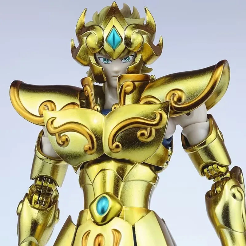 [In Stock] MST Model Saint Seiya Mythical Cloth Metal Saint Cloak Gold Leo EX Leo Aiolia 3.0 Plus Action Doll Twelve Zodiac Knig
