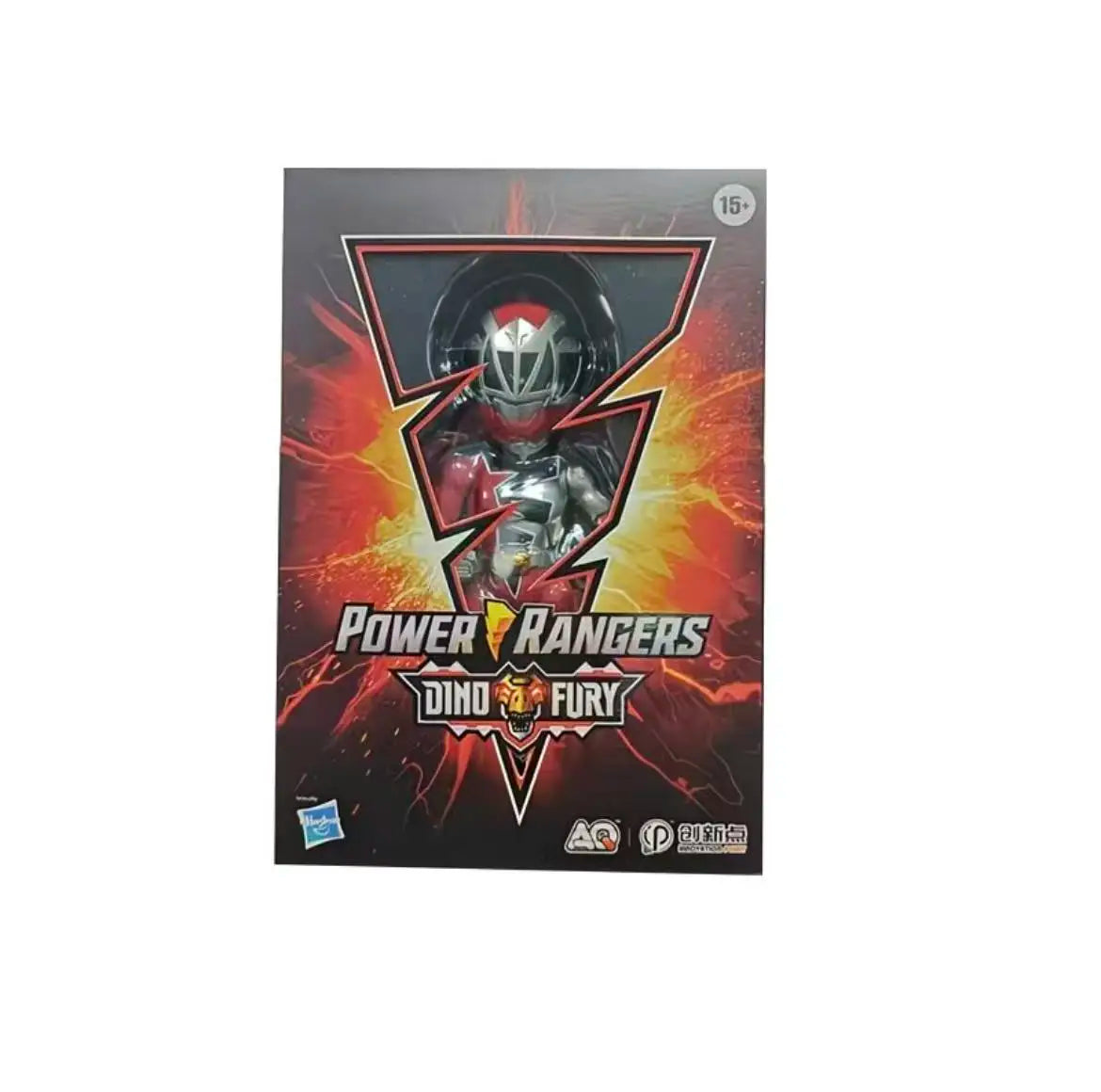 Original Hasbro Innovation Point Action Q Figure Power Rangers Red Ranger & Lord Drakkon & Dino Fury Anime Figure Collection