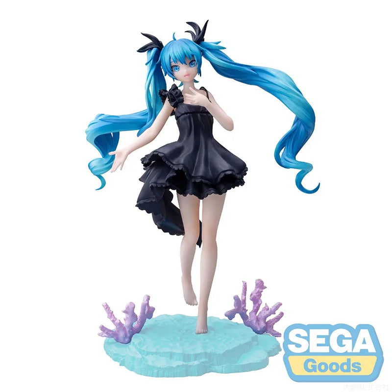 В наличност FuRyu SEGA TAiTO Hatsune Miku PVC серия Hatsune Miku кукла 14-18CM аниме екшън фигурки модел колекция играчка
