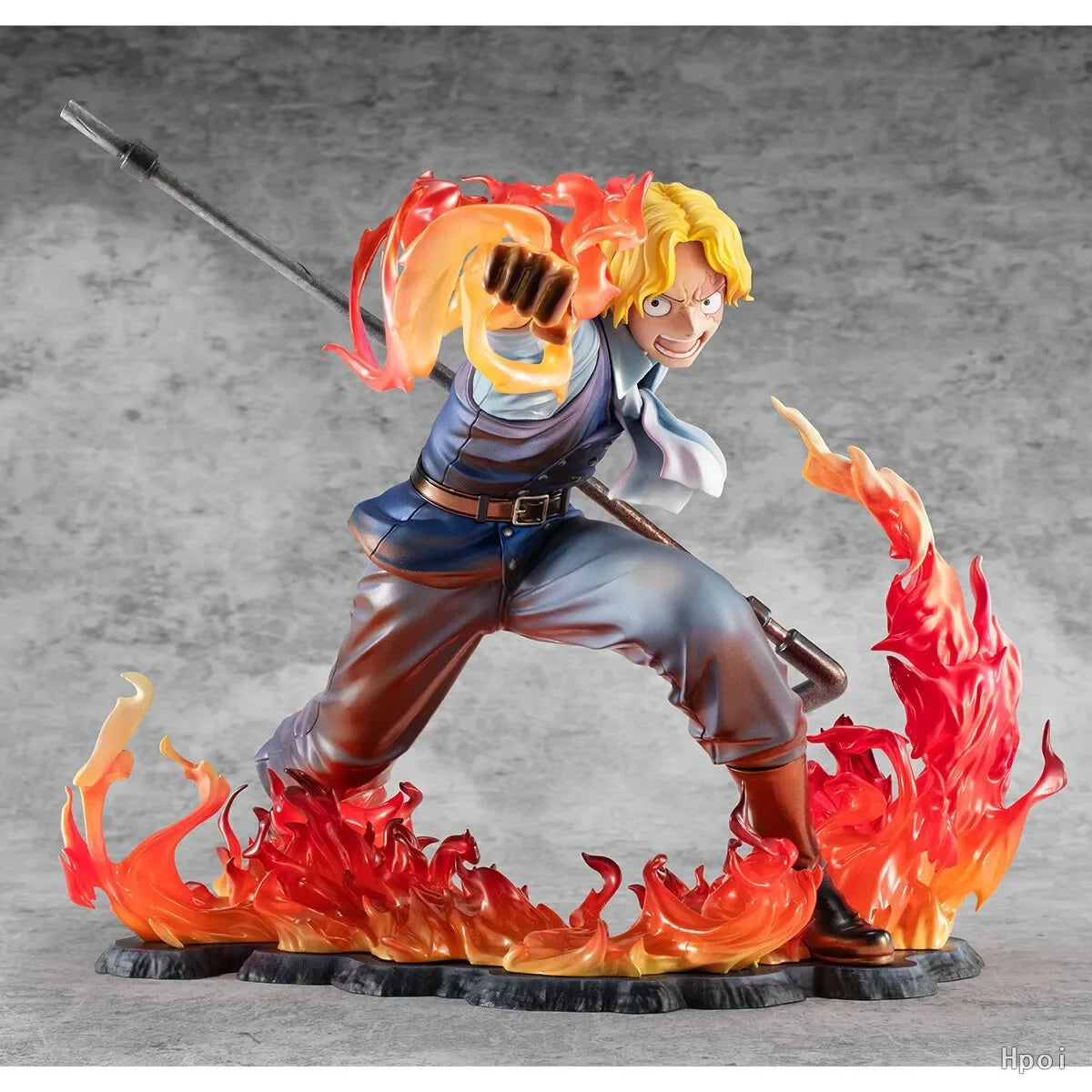 In Stock Original MegaHouse POP "LE" Series One of Navigator Sabo ~ Fire Fist Inheritance Anime Doll Figure Model Toys Gifts