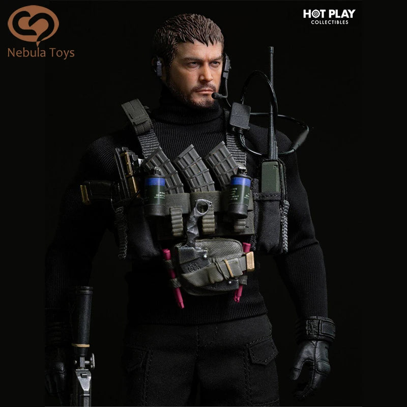 HOTP PLAY 1/12 HP001 Wolf Team Leader Action Figure Captain Wolf Hunter Deluxe Version Figures Model Doll Collection Statue Gift