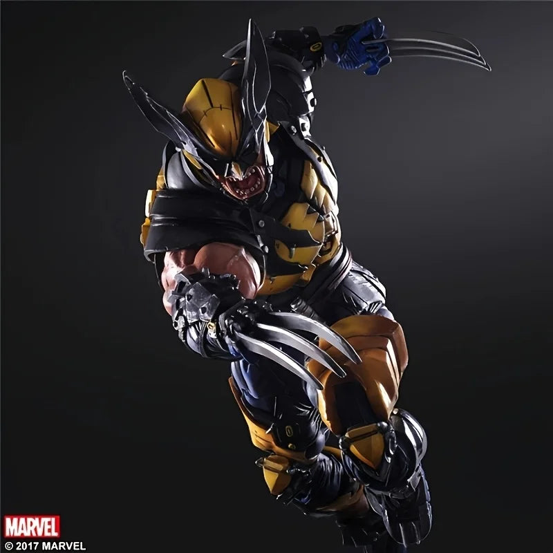Marvel Genuine Wolverine Wolf Uncle Model Figurine Ornament