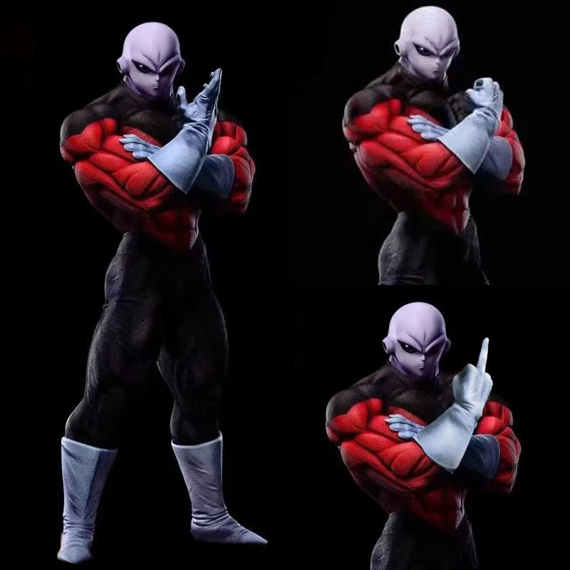 26cm Anime Dragon Ball Z Jiren Figure Three Hands Replaceable Full Power Jiren Pvc Action Figures Collection Model Toys Gifts