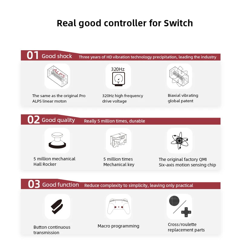 MOBAPAD CHITU HD Mechanical Game Controller ALPS Joystick Mechanical key For Nintendo Switch 2 PC Android iOS Gamep Accessories