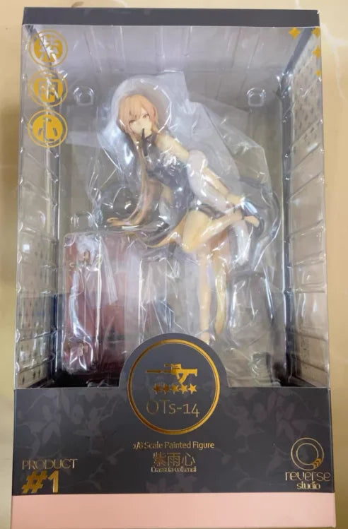 【SF】In Stock Reverse Studio Orange Cat Industry Girls Frontline OTs-14 Purple Rain Heart 1/8 Scale Figures Model Original