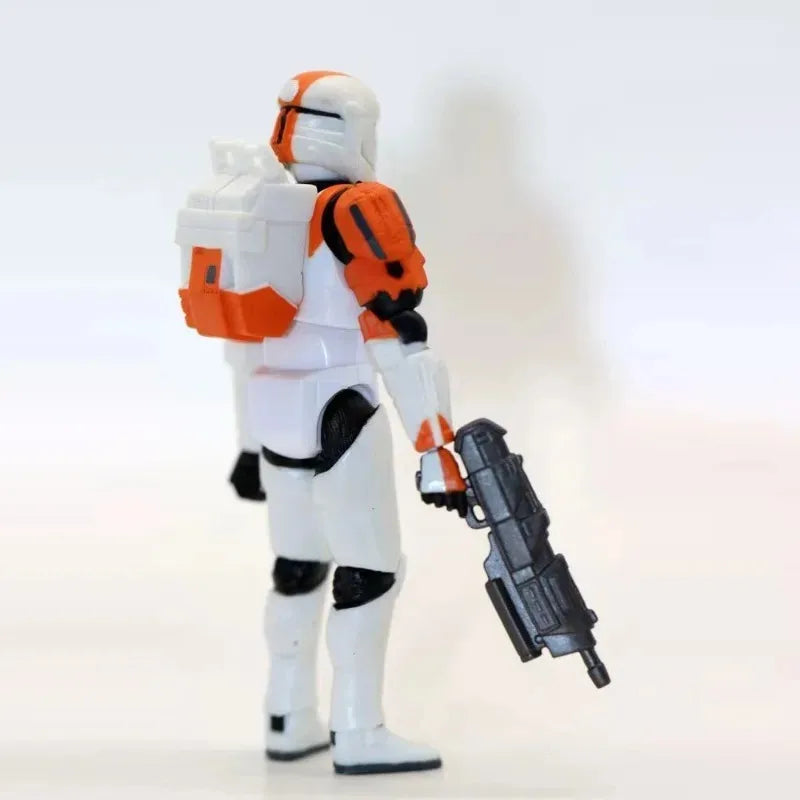 In Stock Lot SW Clone Wars Action Figure Commando Boss 3.75" Loose Anime Figure No Box Collectible Model Desktop Decoration Toys