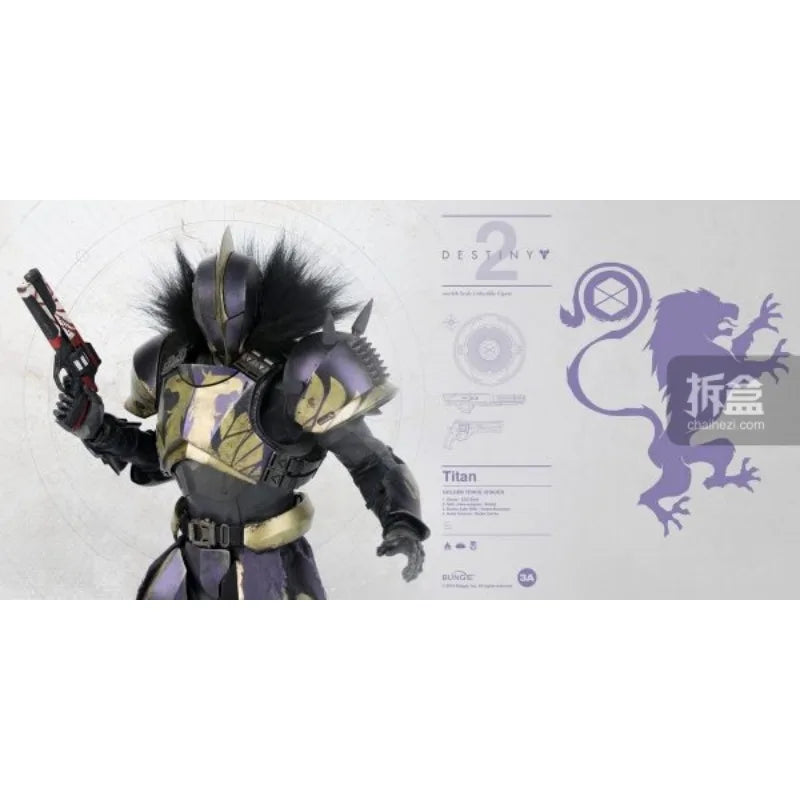 Brand New Stock 3A TOYS X Bungie Destiny Model TITAN1:6 Super Movable Doll Finished Model Toy Soldier Gift Ornament Collectible