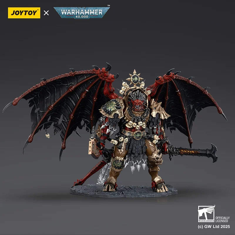 Нова фигурка Joytoy Dark Source Warhammer 40k World Eaters Angron, Daemon Primarch Of Khorne 1:18, играчка, модел, орнаменти, подарък