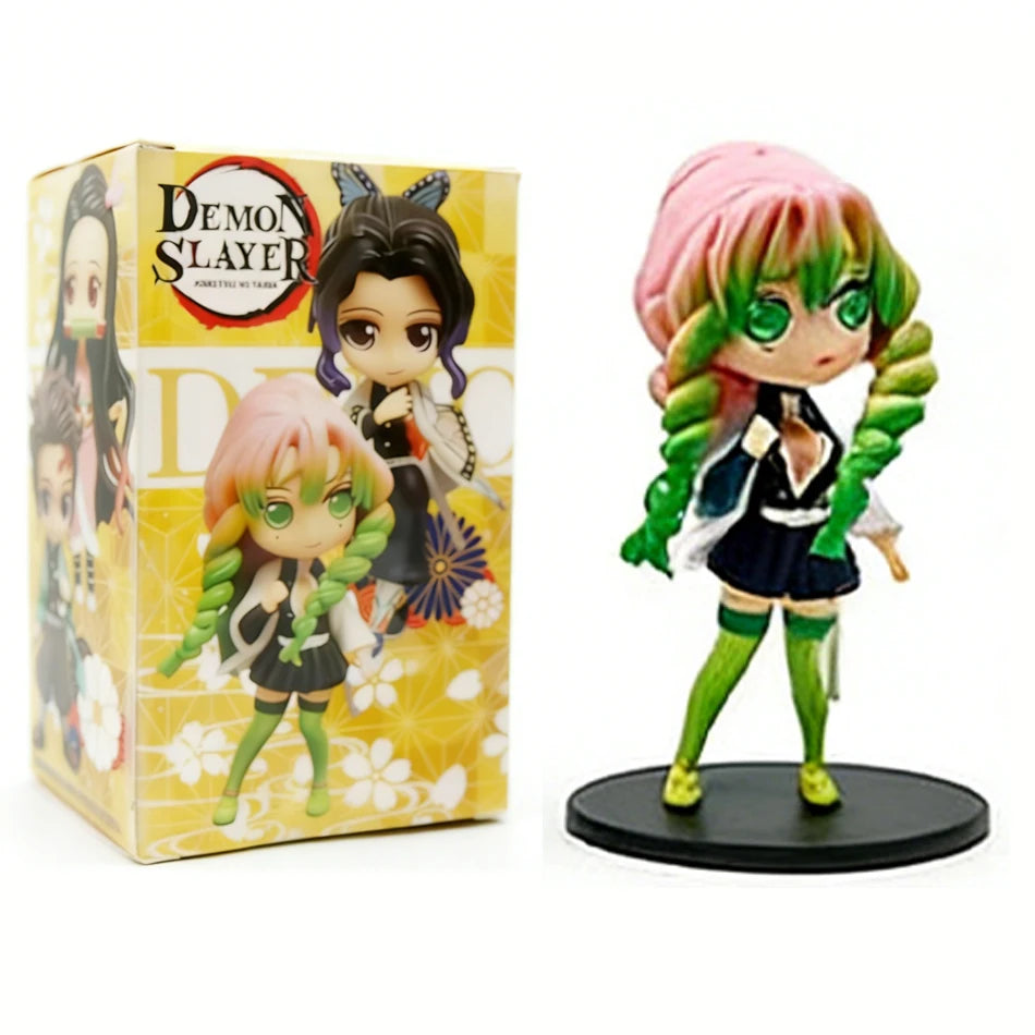 Demon Slayer Action Figurine - Kimetsu No Yaiba Kamado Tanjirou Nezuko Agatsuma Zenitsu PVC Model Doll Anime Collectible Toys