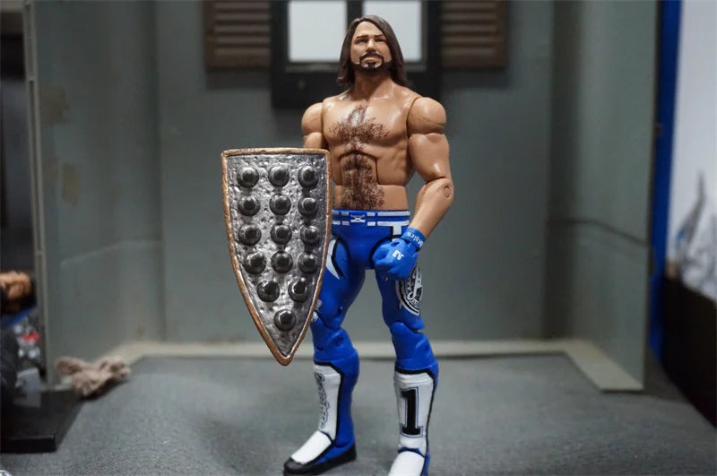 Authentic Loose 6 Inch Posable Wrestler Action Figures Undertaker Rey Mysterio John Cena Collectible Model For Wrestling Fans