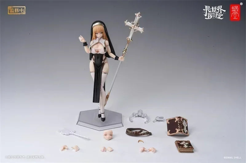 In Stock Snail Shell Succubus Lustia RPG-01 Muse Asdo RPG-02 Nun Sister 1/12 Anime Action Figure Model Toys Gifts