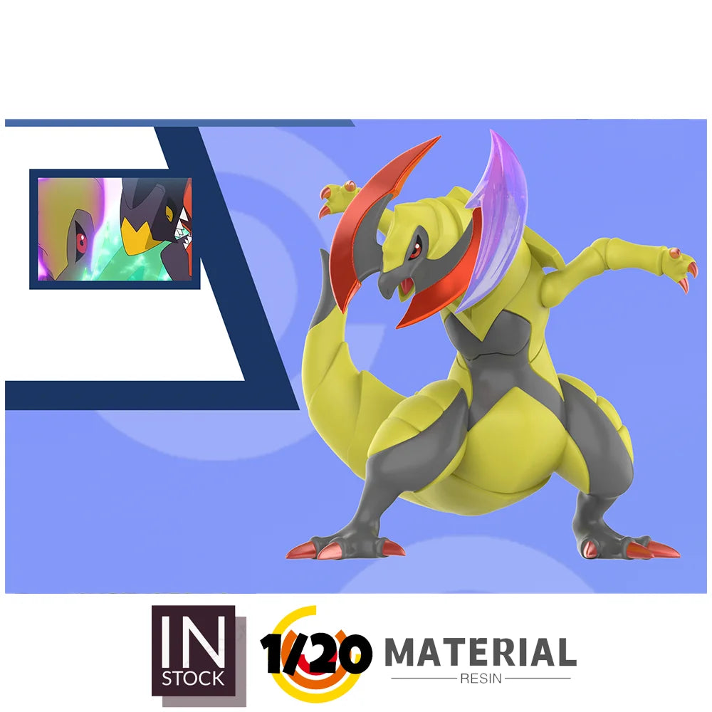 [In Stock] 1/20 Resin Figure [LUCKY WINGS] - Iris & Haxorus With Champion Ball
